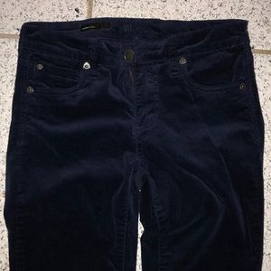 Corduroy Blue Pants